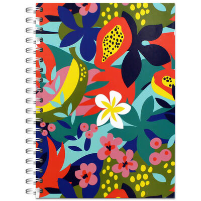 A5 Bright Floral Notebook image number 1