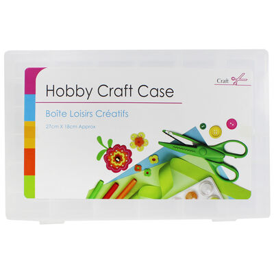 Medium Plastic Craft Storage Case image number 2