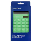 Dual Powered Calculator: Pastel Green image number 1