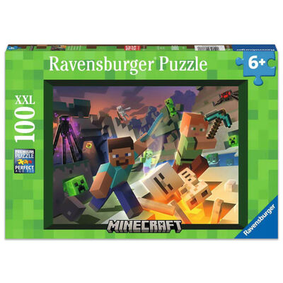 Minecraft Monsters 100 Piece Jigsaw Puzzle image number 1