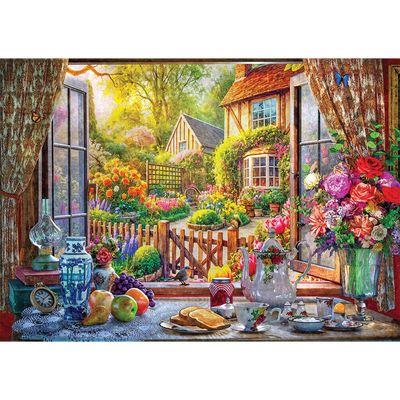 View From The Cottage 500 Piece Jigsaw Puzzle image number 2