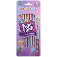 Scentos Sugar Rush Pastel Gel Pens: Pack of 5