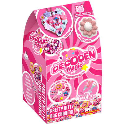 Decoden Magic Pretty Kitty Bag Charms Kit image number 1