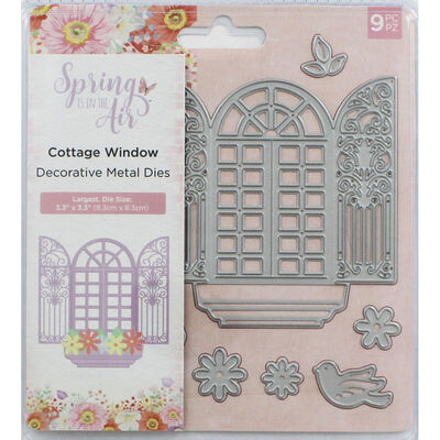 Crafters Companion Spring is in the Air Metal Die - Cottage Window image number 1