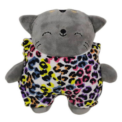 PlayWorks Hugs & Snugs Giant Furfits: Leopard Cat image number 3