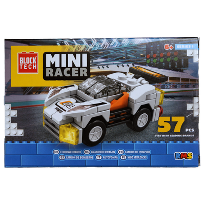 Block Tech Mini Racers: Assorted image number 1
