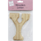 Wooden Letter Y image number 1