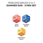 Spectrum Noir Triblend Summer Sun Brush Markers image number 2