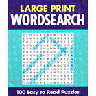 Large Print Wordsearch - 100 Easy to Read Puzzles image number 1
