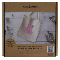 Personalise Your Own Punch Needle Totebag Kit