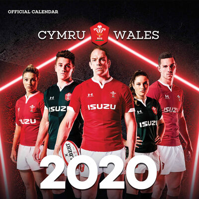 Welsh Rugby Union Official 2020 Calendar image number 1