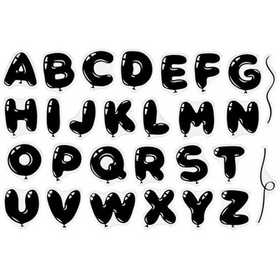 Crafter's Companion Gemini Stamp and Die - Balloon Alphabet image number 2