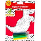 Colour Your Own Dinosaur Jigsaw Puzzle image number 1