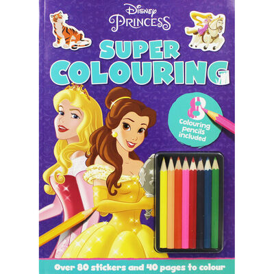 Disney Princess Super Colouring image number 1