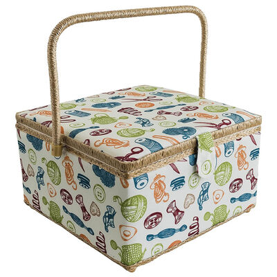 Korbond Hobby Dreams Extra Large Sewing Basket image number 2