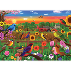 Bright Field with Birds 500 Piece Jigsaw Puzzle image number 2