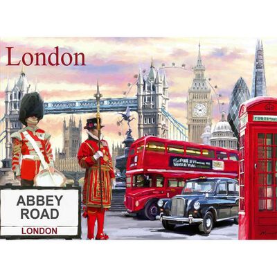 London Scenes 500 Piece Jigsaw Puzzle image number 2