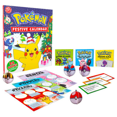 Pokemon Festive Calendar: 24 Book Collection image number 2