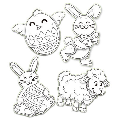 Colour Your Own Easter Moveable Characters image number 2