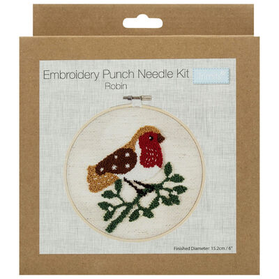 Punch Needle Kit: Robin image number 1