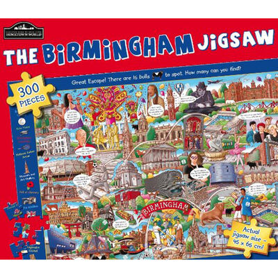 Birmingham 300 Piece Jigsaw Puzzle image number 1