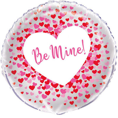 18 Inch Be Mine Foil Helium Balloon image number 1