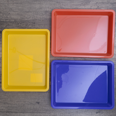 Coloured Craft Trays: Pack of 3 image number 2