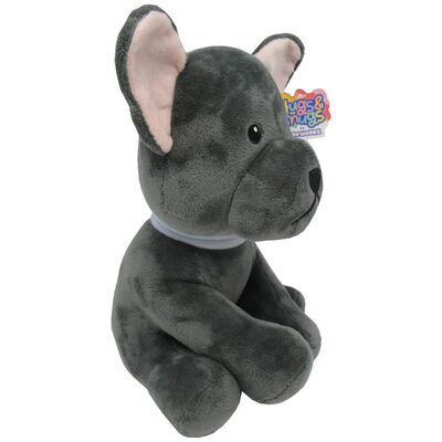 Playworks Hugs & Snugs Plush Toy: Taco the Sitting Frenchie image number 3