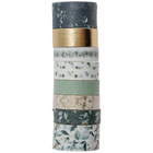 Eucalyptus Washi Tape: Pack of 8 image number 1
