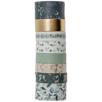 Eucalyptus Washi Tape: Pack of 8