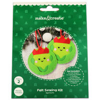 Christmas Felt Sewing Kit: Sprouts