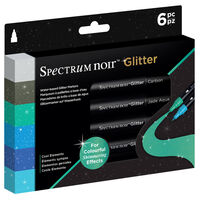Spectrum Noir Glitter Markers: Cool Elements