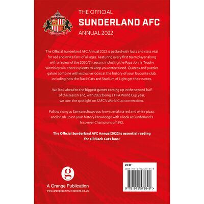 The Official Sunderland Soccer Club Annual 2022 image number 2