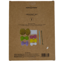 Make Your Own Crochet Hanging Flower Basket Kit