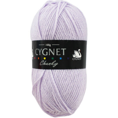 Cygnet Chunky Soft Lilac Yarn - 100g image number 1
