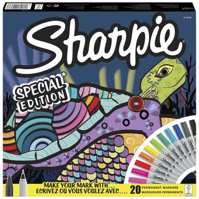 Sharpie 20 Markers Turtle Pack image number 1