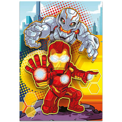 Marvel Super Hero Adventure 3-in-1 Jigsaw Puzzle Set image number 4