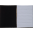 A4 Wiro Black Animal Print Notebook image number 2