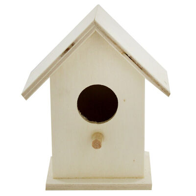 Mini Wooden Birdhouse image number 2