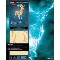 IncrediBuilds Harry Potter: Stag Patronus Deluxe Book and Model Set