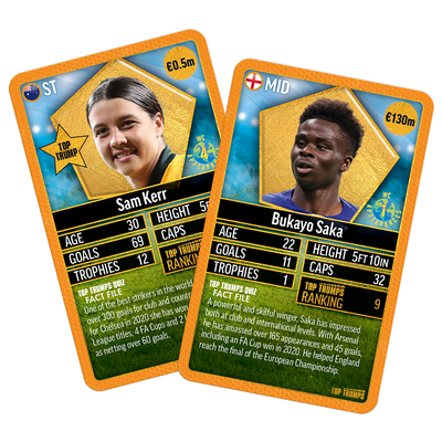 Top Trumps: World Football Stars: Top 200: Pack 6 of 6 image number 5