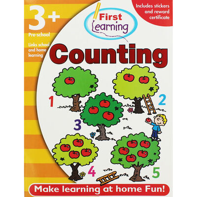First Learning Counting Workbook: Pre-School image number 1