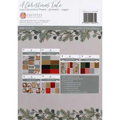 A Christmas Tale Insert Decorative Papers - 36 Sheets image number 3