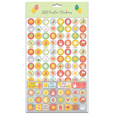 Easter Stickers: Pack of 200 image number 1