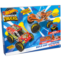 Hot Wheels Monster Trucks Build and Customise Kit