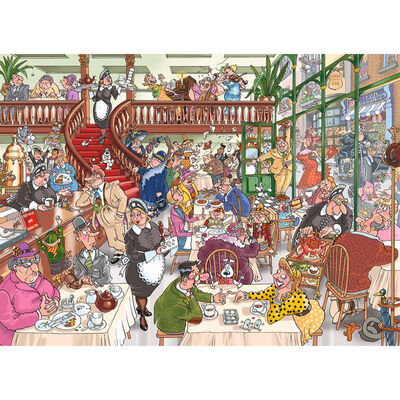 Wasgij Destiny 18 Fast Food Frenzy 1000 Piece Jigsaw Puzzle image number 2