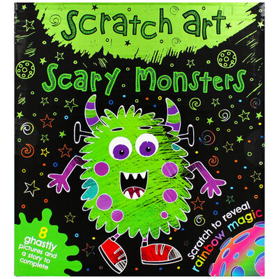 Scratch Art: Scary Monsters image number 1
