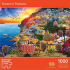 Sunset in Positano 1000 Piece Jigsaw Puzzle image number 1