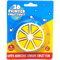 3D Printed Fidget Fruit Toys: Assorted
