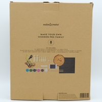 Make Your Own Wooden Peg Family